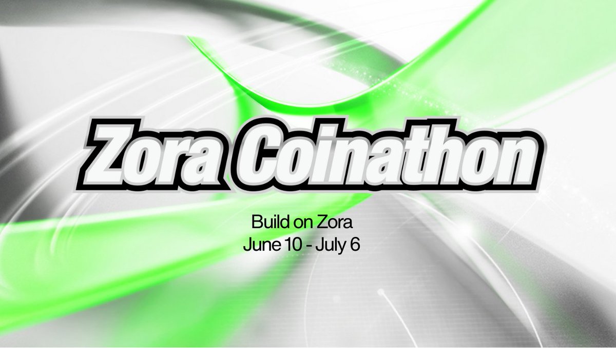encodeclub's tweet image. Tomorrow = @zora Coinathon Demo Day
Final project showcases. Awards. Big vibes. Be there.
July 24th, 17:00 BST, link here ↓
app.livestorm.co/encode-club/zo…
