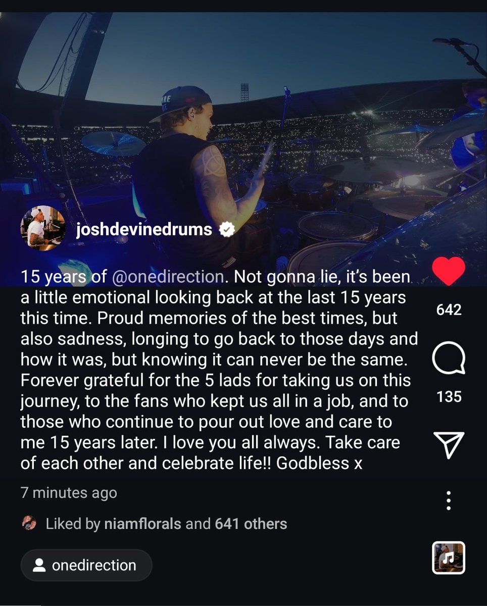 Josh posted 😭

#15YearsOfOneDirection #15Yearsof1D
