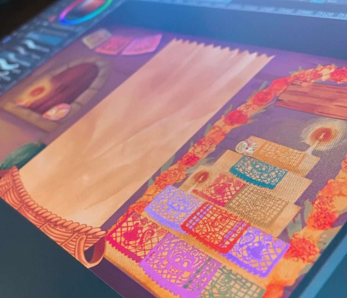 Working on something new from #Pancitomerge 🧡🌼✨