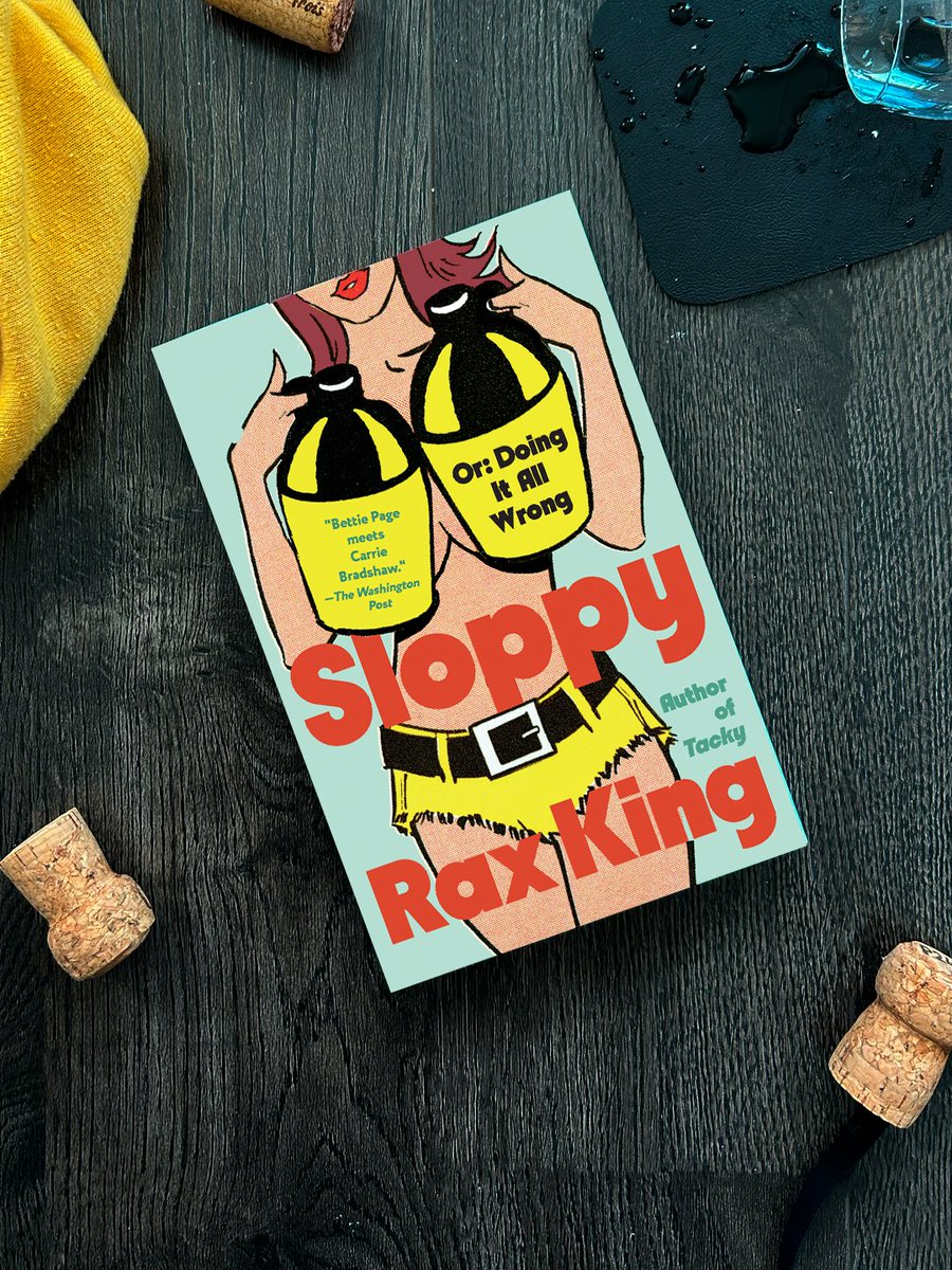 IReadVintage's tweet photo. Happy Pub Day @RaxKingIsDead! 🎉
Come for the chaos. Stay for the honesty. Rax King’s SLOPPY is out today.
#EssayCollection #PubDay https://t.co/nKiSoYXaBs