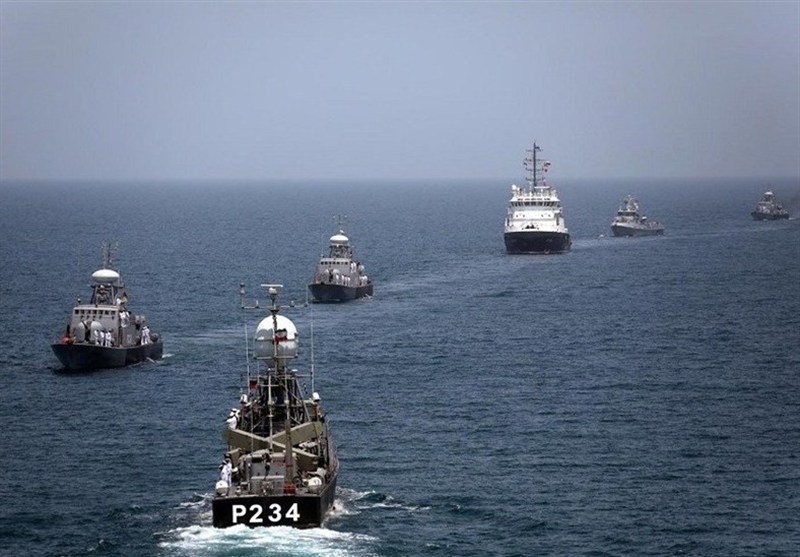 TehranTimes79's tweet image. Iran and Russia wrapped up a joint naval search and rescue exercise in the Caspian Sea with a maritime parade of the participating vessels.