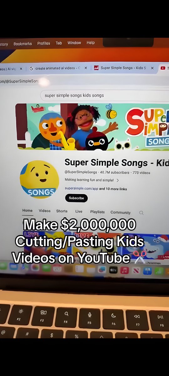 unbelievable_ai's tweet image. $2,000,000 by Copying and Pasting Kids' Videos on YouTube!
I've prepared a full guide that will pay you in a simple way.
Available for FREE for 24 hours:
To get it:
1. Follow me
2. Like and RT
3. Reply "Send" (24 hours only)