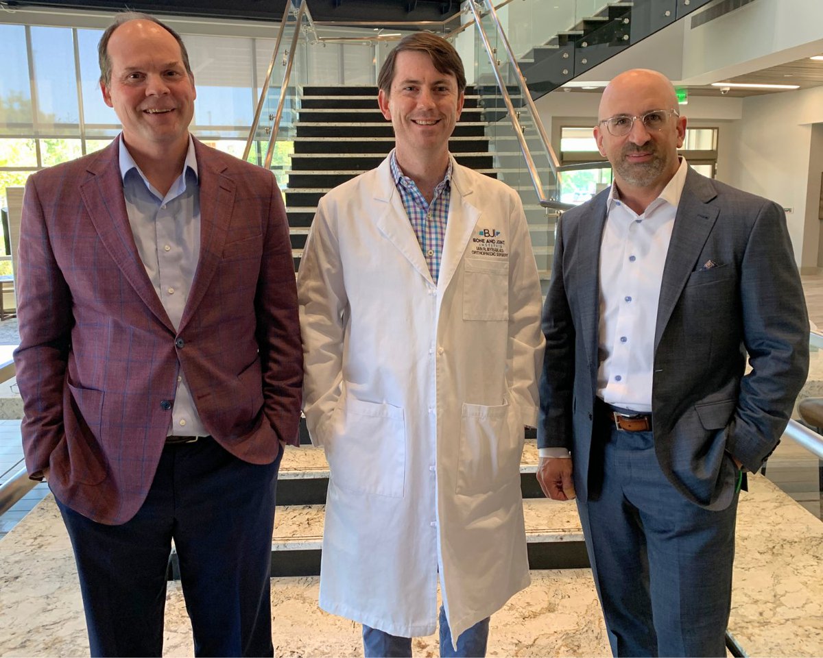 In a recent release of <a href="/nashlifestyles/">Nashville Lifestyles</a> and Castle Connolly Medical's 2025 Top Doctors list, Drs. Ian Byram, Cory Calendine and Colin Looney have all been named to the list of Best Orthopaedic Surgeons in the Nashville area.

Congratulations, gentlemen! 👏