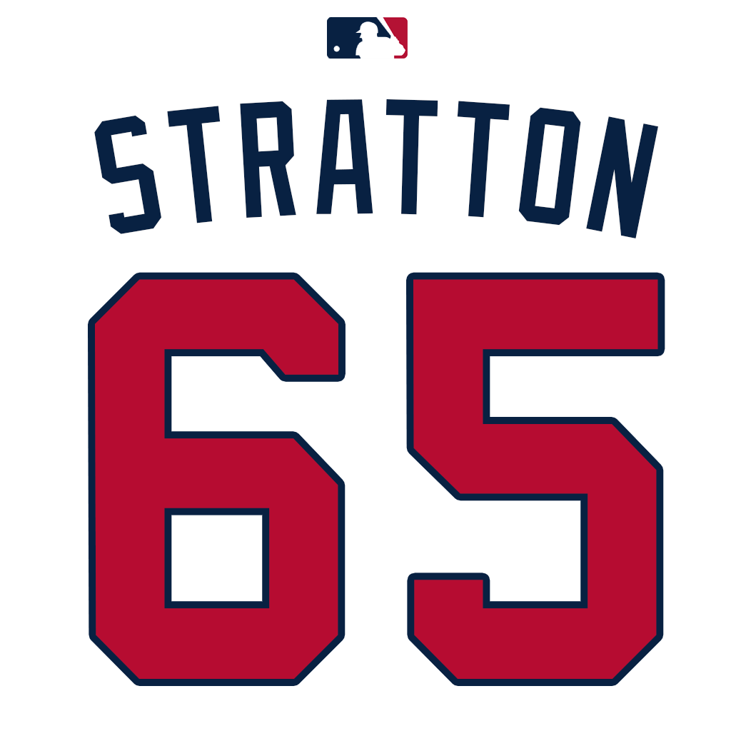 NumbersMLB's tweet image. RHP Hunter Stratton will wear number 65. Last worn by INF/OF Luke Williams in 2024. #Braves