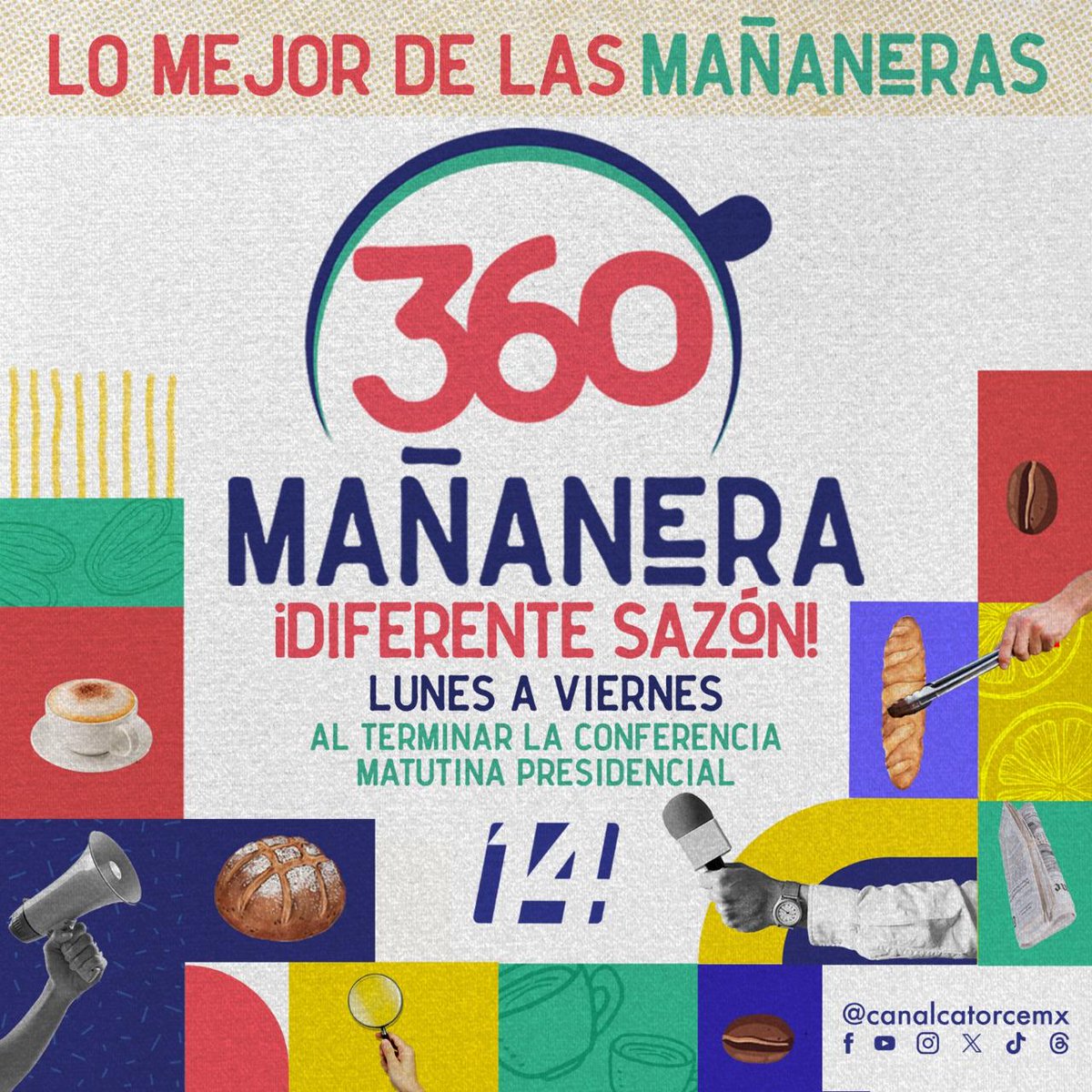 MX Plus TV (@mxplus_tv) on Twitter photo ☕🗞️ Las noticias de la mañana, sin vueltas.
#Mañanera360 te explica lo más importante de la #MañaneraDelPueblo.
🗓️ Lunes a viernes con <a href="/arlinmedrano/">arlin medranoo!!:)3</a> y <a href="/MiguelArzateR/">Miguel Arzate</a>.
📺 Disponible en <a href="/canalcatorcemx/">Canal Catorce</a> y #MxPlus.
👉 Conéctate: goo.su/Sczjnfb ☕🗞️ Las noticias de la mañana, sin vueltas.
#Mañanera360 te explica lo más importante de la #MañaneraDelPueblo.
🗓️ Lunes a viernes con <a href="/arlinmedrano/">arlin medranoo!!:)3</a> y <a href="/MiguelArzateR/">Miguel Arzate</a>.
📺 Disponible en <a href="/canalcatorcemx/">Canal Catorce</a> y #MxPlus.
👉 Conéctate: goo.su/Sczjnfb