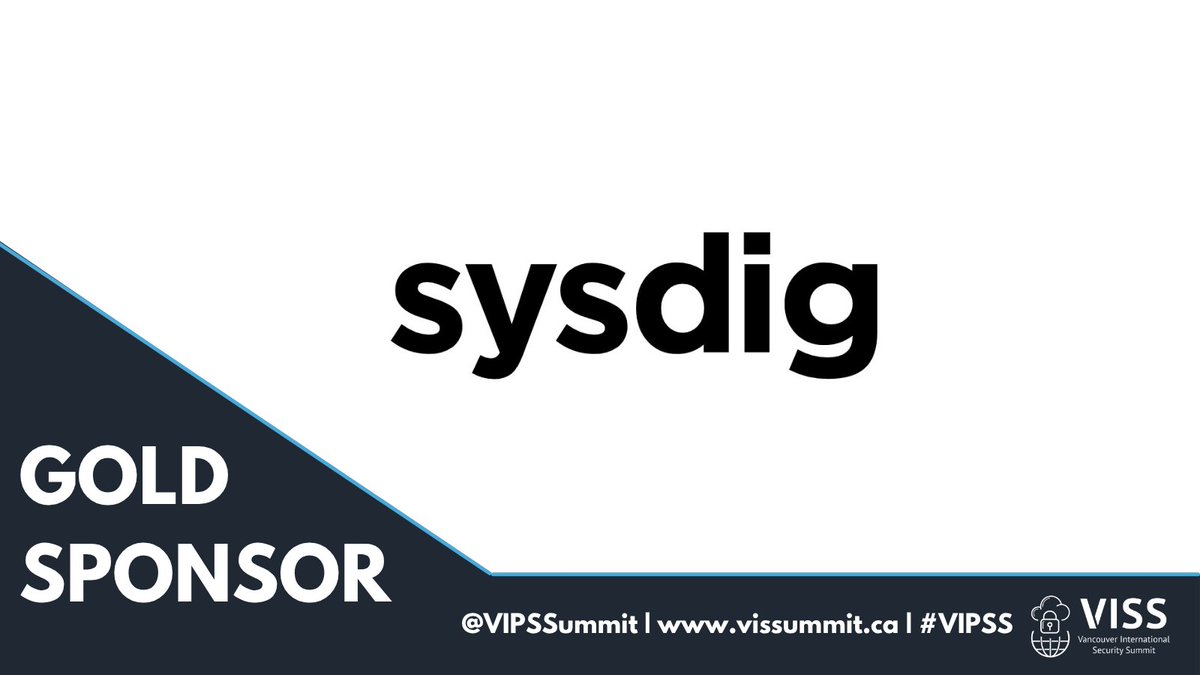 📣 Thrilled to welcome <a href="/sysdig/">Sysdig</a> as a GOLD Sponsor of the 2nd Annual #VISSummit! In a fast-moving cloud world, security must keep up. 

Join the nation’s top minds tackling Canada’s most urgent threats. 👉 vissummit.ca

#CyberDefense #VISS2025 #InfoWarfare #Sysdig