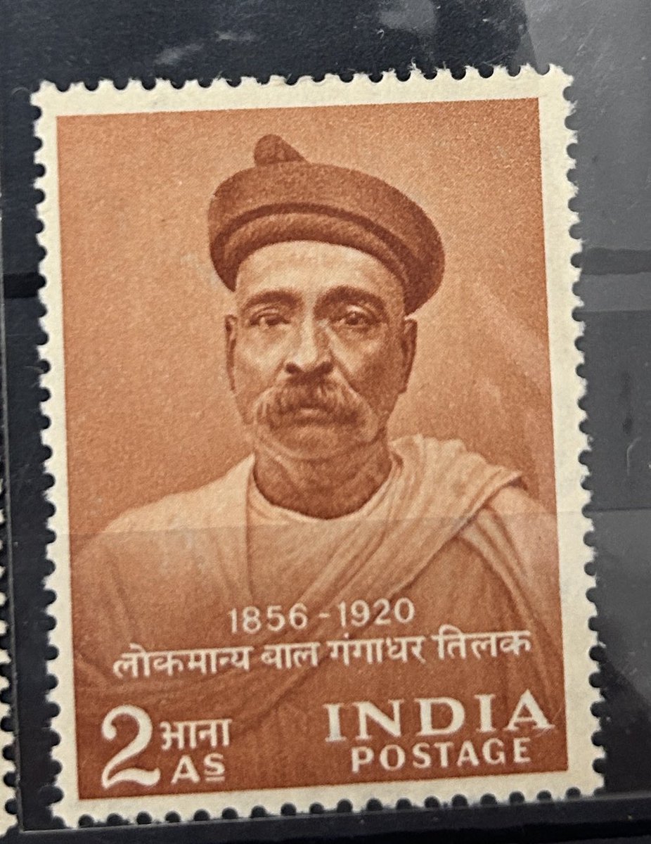 nayaknikhil007's tweet image. Salutations to the “Father of Indian unrest” #LokmanyaBalGangadharTilak on his birth anniversary today!
Postal stamps on him by @IndiaPostOffice in my possession.