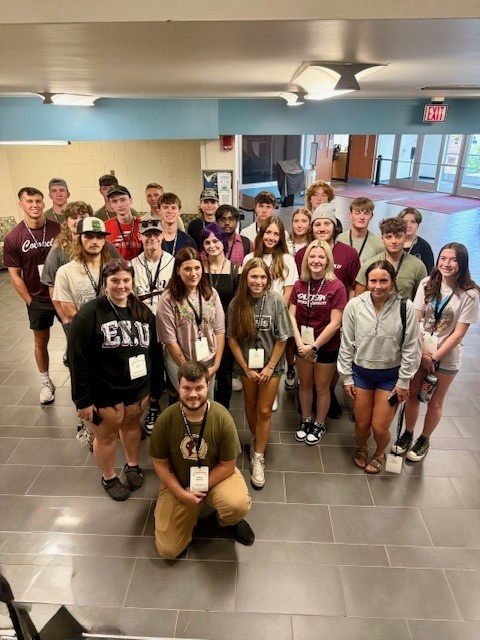 EKUCJS's tweet image. More new Justice, Safety &amp;amp; Military Science students heading our way!