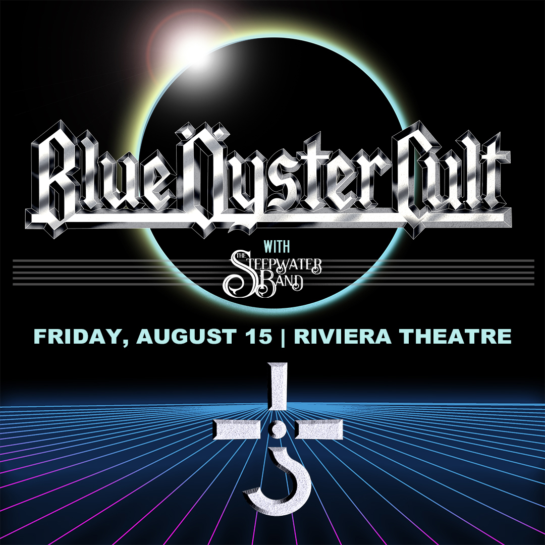 The Riviera Theatre (@therivchicago) on Twitter photo Chicago natives the <a href="/steepwaterband/">The Steepwater Band</a> opens up for <a href="/theamazingBOC/">realBLUEOYSTER CULT</a> on Friday, August 15! Tickets on sale now: bit.ly/blueoystercult… Chicago natives the <a href="/steepwaterband/">The Steepwater Band</a> opens up for <a href="/theamazingBOC/">realBLUEOYSTER CULT</a> on Friday, August 15! Tickets on sale now: bit.ly/blueoystercult…