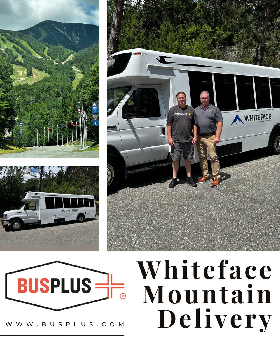 Delivery Day at Whiteface Mountain!
Chris Leeret took delivery of a 28-passenger Micro Bird to shuttle guests from remote parking lots to the ski resort. They’re loving their new ride!

#microbird #whitefacemountain #shuttle #commercialvan #busplus
