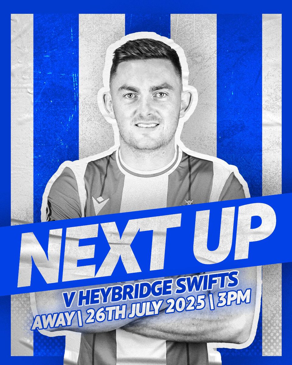 HornchurchFC's tweet image. 饾悕饾悶饾惐饾惌 饾悢饾惄 |
Saturday, we travel to Heybridge to take on @officialswifts for our next friendly ahead of the 25/26 campaign.
饾悤饾悶饾惂饾惍饾悶: First Call Community Stadium, Scraley Road, Maldon CM9 8FJ
饾悇饾惂饾惌饾惈饾惒: TBC
On the gate. Cash/Card.
#COYU