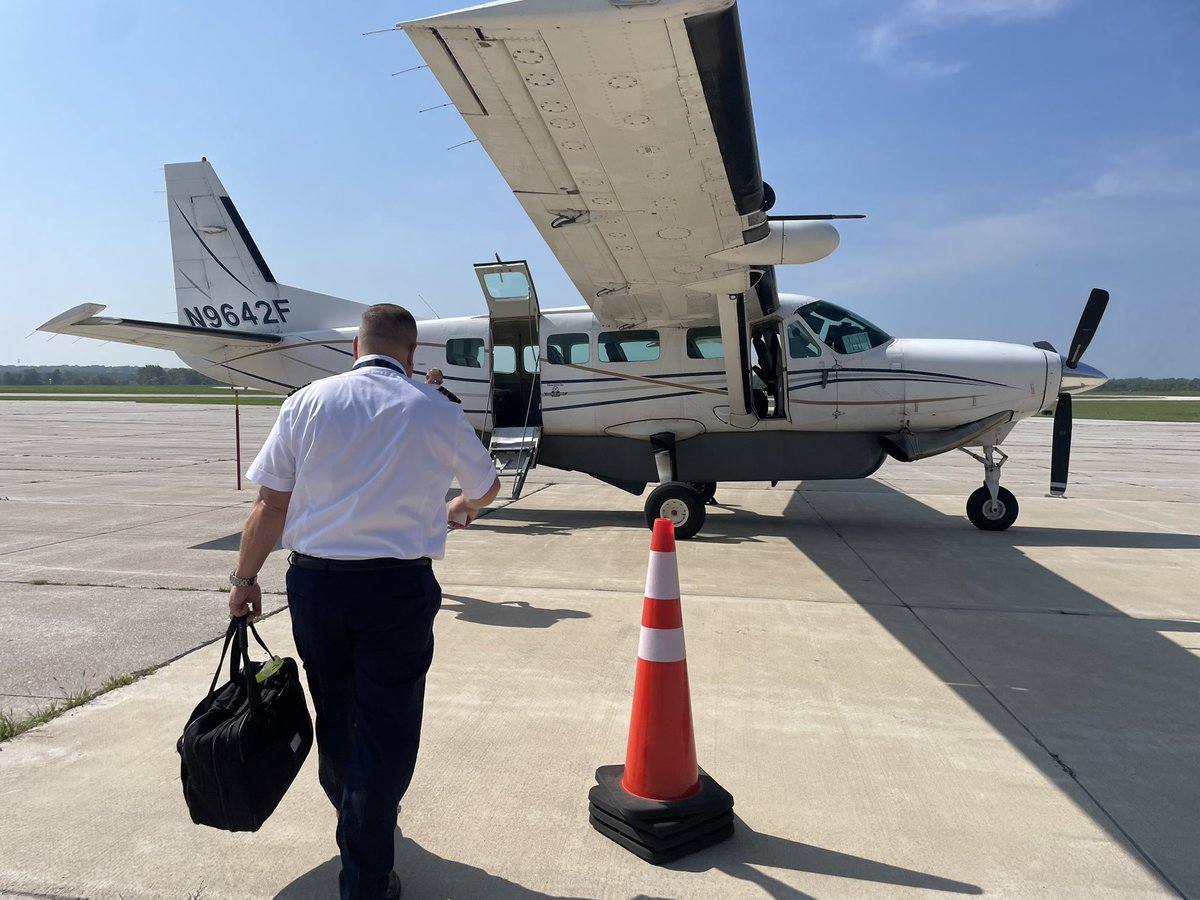 Found Amelia Earhart’s plane. We flew it from Purdue to O’Hare this morning. Works great!