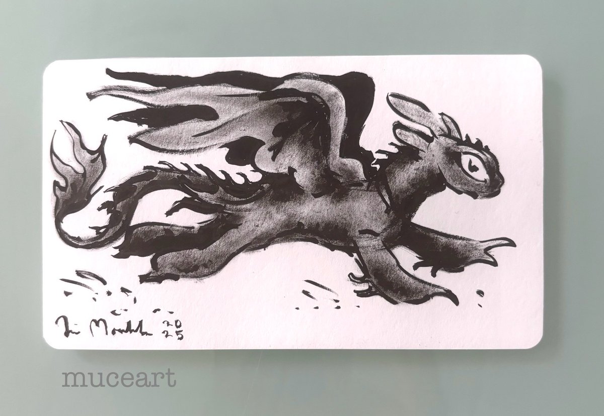 muceart's tweet image. One more Toothless