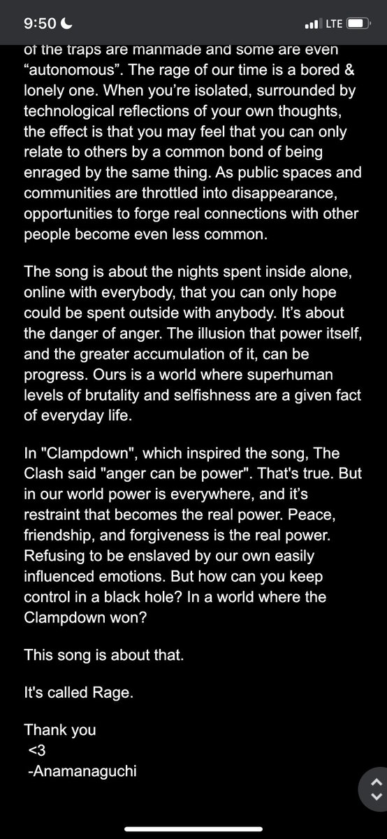 Statement on Rage
anamanaguchi.ffm.to/rage