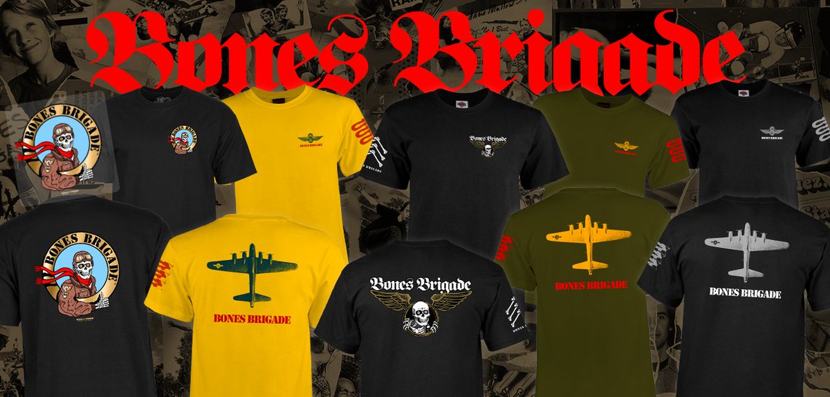 BonesBrigadeDoc's tweet image. Bones Brigade T-Shirts in stock and available for shipping.
skateone.com/skateboard-clo…