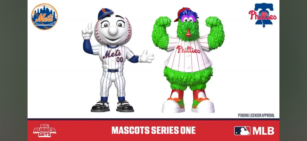 KoniWaves's tweet image. Wow, @CollectMajor is doing a Big Rubber Guys Phillies Phantatic! That's an instant purchase!