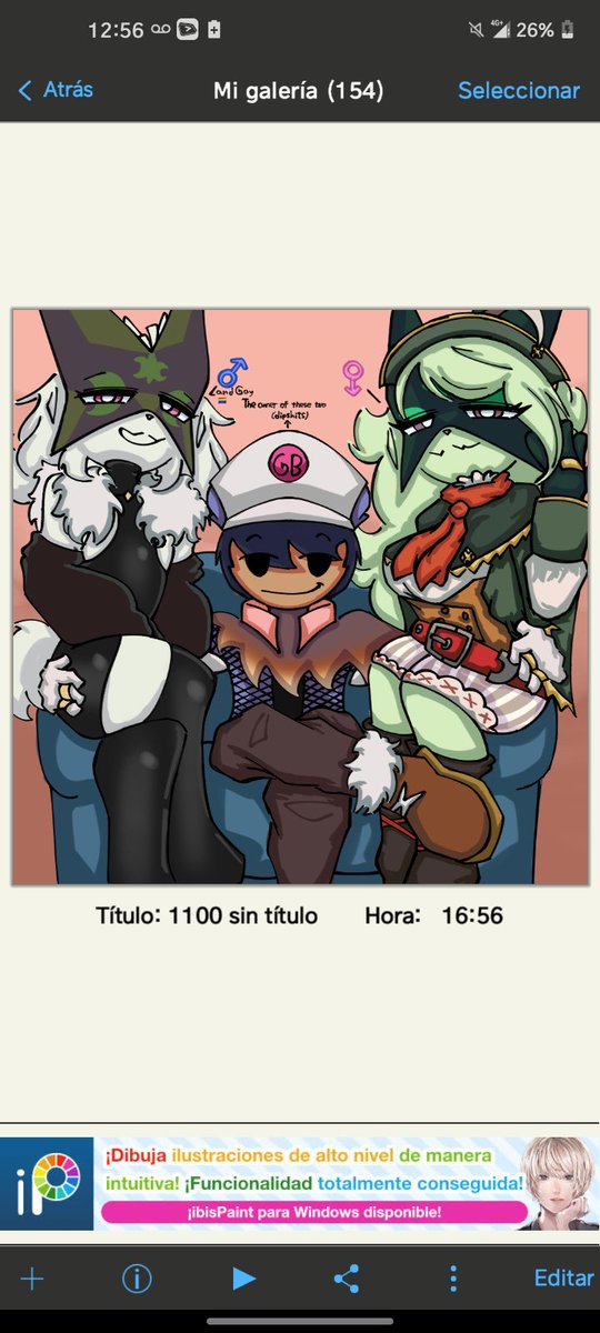 NyaroteDraw's tweet image. Fun detail, this is the drawing I've spent the most time on
Because desperation didn't win me this time :P