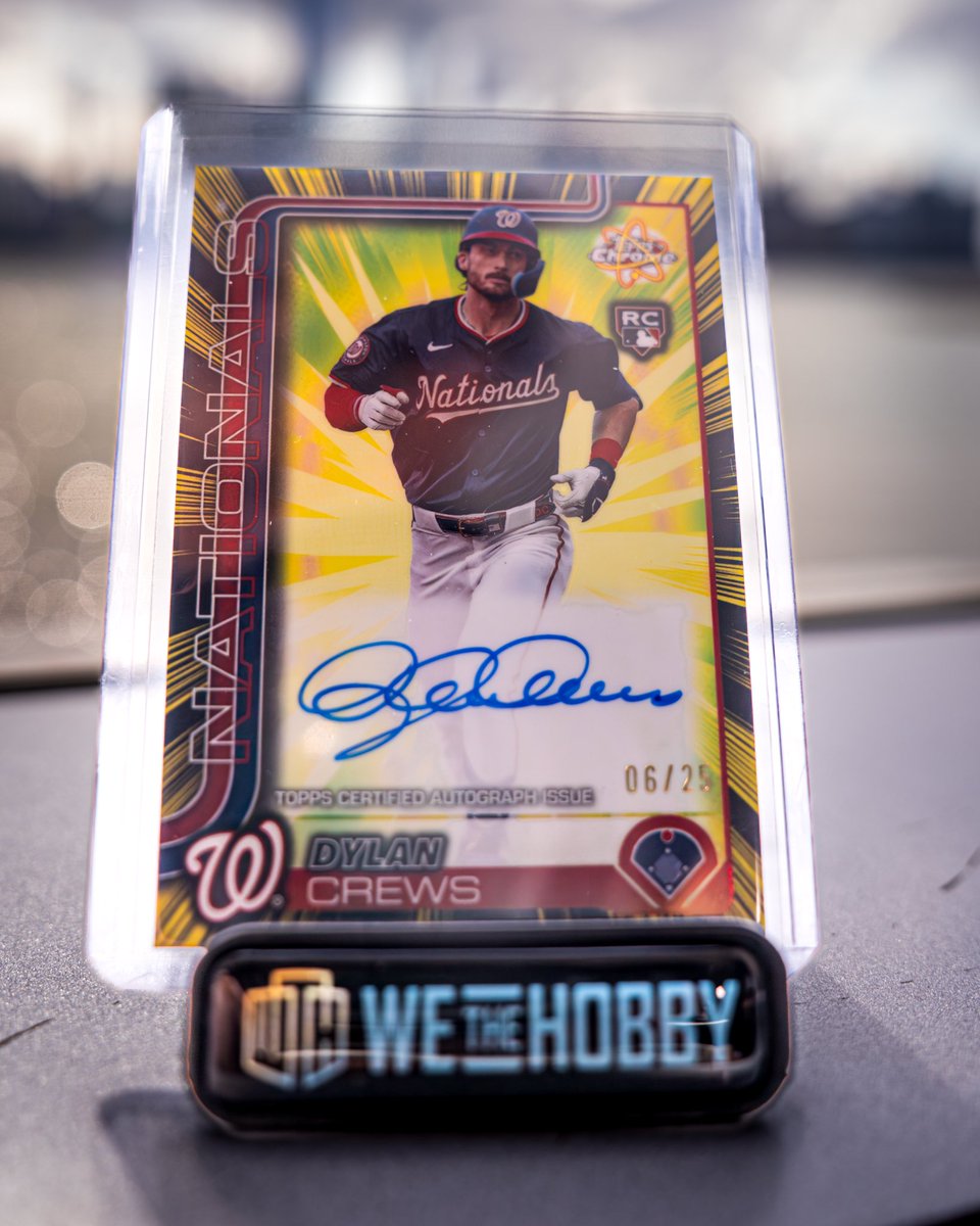 WeTheHobby's tweet image. 🚨LIVE AT PSA🚨

Hit this Dylan Crews Auto /25 and is getting graded for FREE on us! 

HOP IN: fanatics.live/shows/e7dedffb…