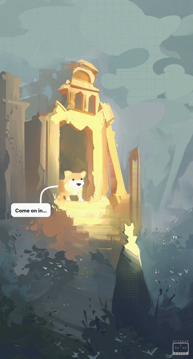 octoberended's tweet image. corgi
