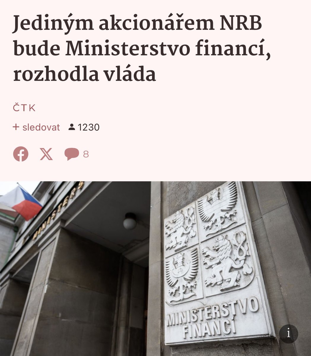 Sen ODS se naplnil a STAN selhal s oběma svými ministry. Národní rozvojová banka je určená pro financování projektů v regionech, třeba dostupného bydlení. Akcionáři byly ministerstvo rozvoje, průmyslu a financí. Teď ale banka přechází pod Stanjuru a jím nainstalované lidi. 

Ten