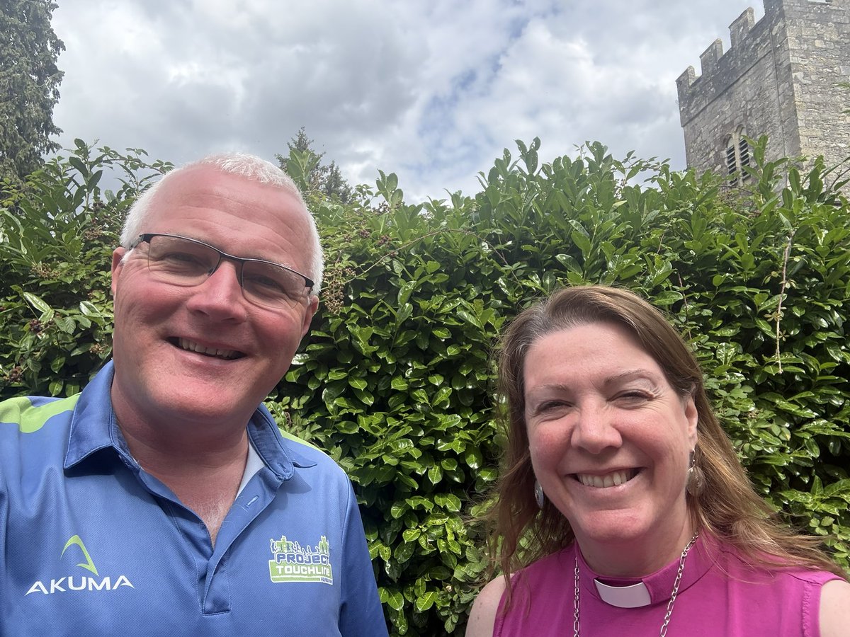 projectouchline's tweet image. Great to meet Bishop Rhiannon in Southampton today talking about synergy and opportunities between @CofEWinchester and @projectouchline