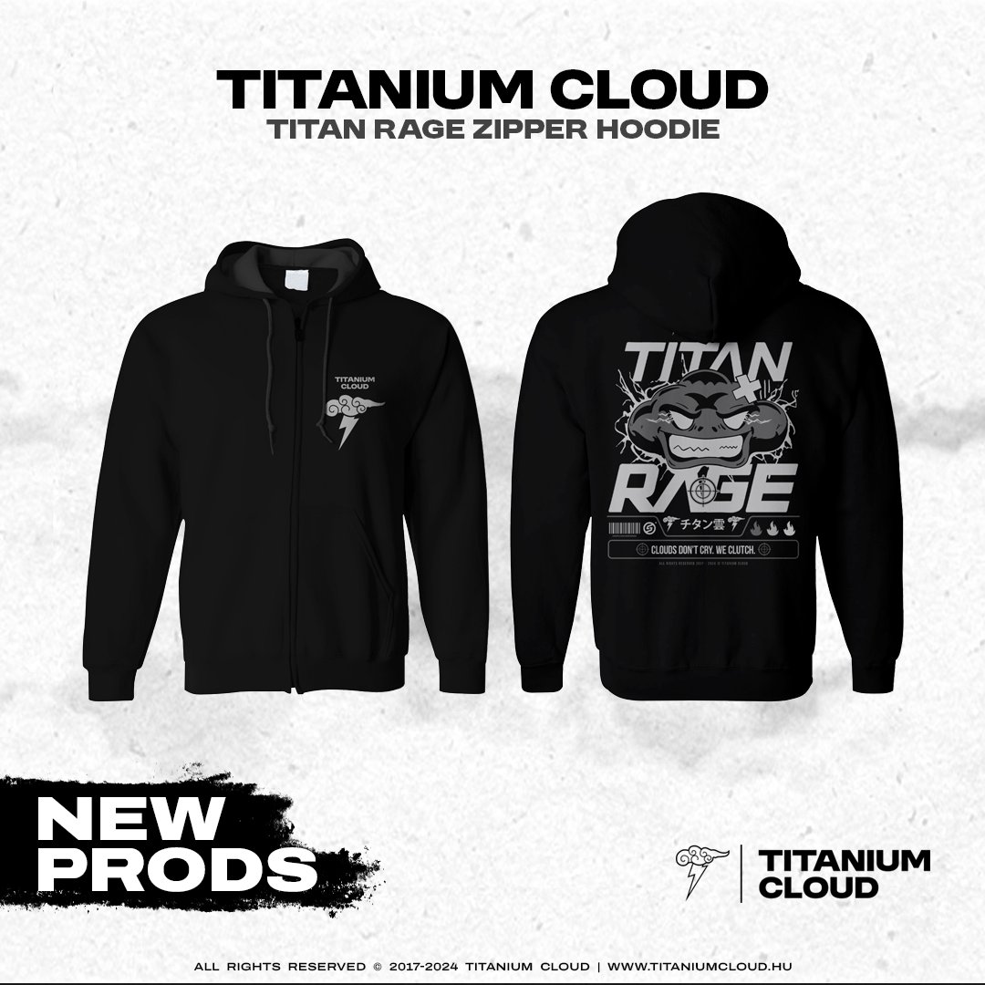 🌩️x👕A Pólók mellet, pulóverekre is rákerülnek a saját egyéni grafikáink.🫢

#TCE #merch #titan #rage