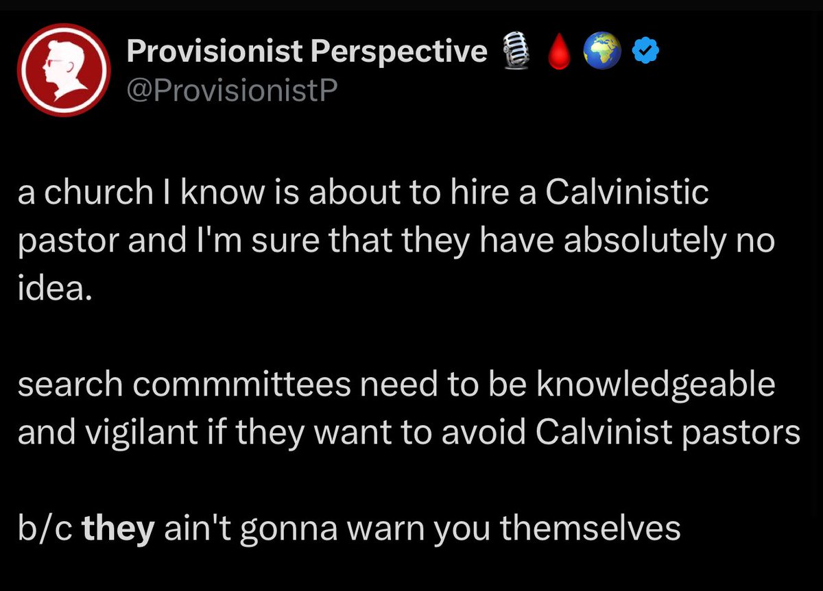 PProvisionalist's tweet image. A guest of Soteriology101 Bro Kevin Thompson uses his humility to split churches too. He got busted online using gossiping women to secretly push a split but it’s for a good cause to get rid of Calvanists and destroy their families. Our wills are too important not to defend 🙏