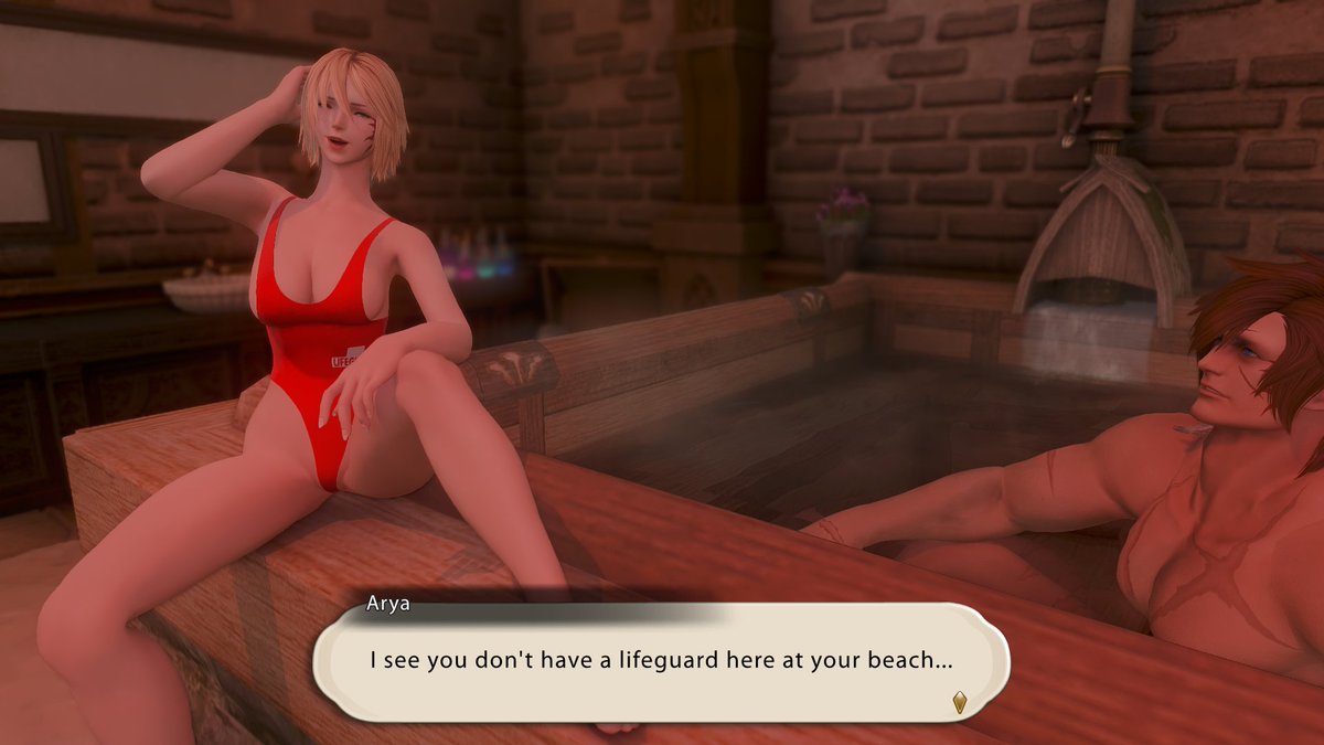 HaldbyrmIchiban's tweet image. #FF14 #GPOSERS #Haldbyrm #Arya
(NSFW for swimwear)
"No body of water is safe without a lifeguard)
Fun fact, it's perfectly in character for both.
