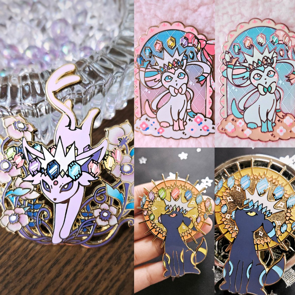 portreii's tweet image. here's everything going on early access today on k0fi ๐
prismatic pins will be member only, but minis and lanyards will be available to everyone ๐ฅฐโจ๏ธ