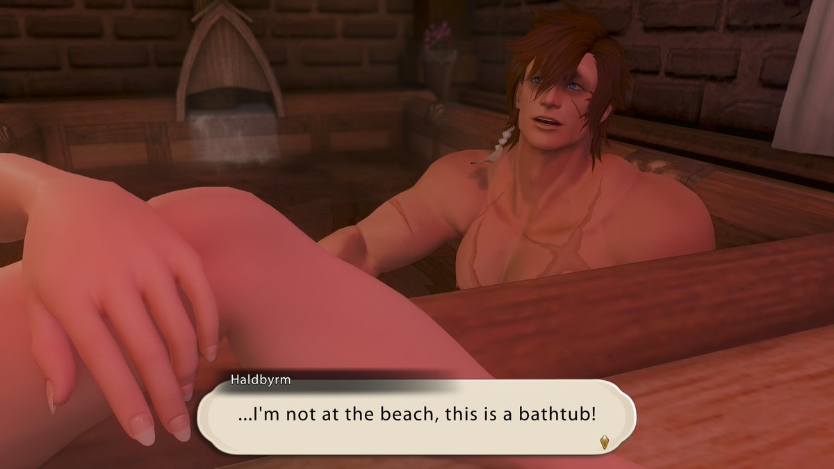 HaldbyrmIchiban's tweet image. #FF14 #GPOSERS #Haldbyrm #Arya
(NSFW for swimwear)
"No body of water is safe without a lifeguard)
Fun fact, it's perfectly in character for both.