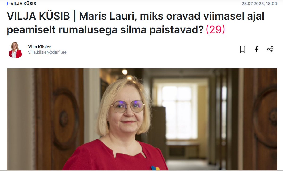 tarmoseliste's tweet image. Natuke kahju on vaadata, kuidas mehed keeravad käki kokku ja Maris Lauri peab seda jama nüüd seletama.