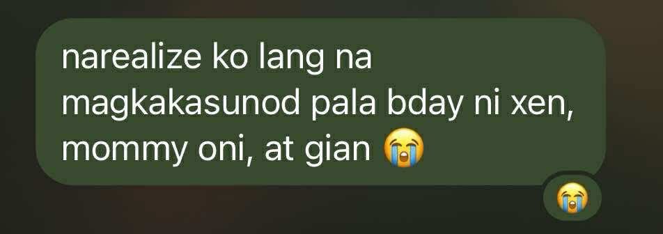 chiyenoodlesoup's tweet image. happy birthday po @xengareza, @tonifowlerpo & @gianbernardino_ 😭🥰🥳