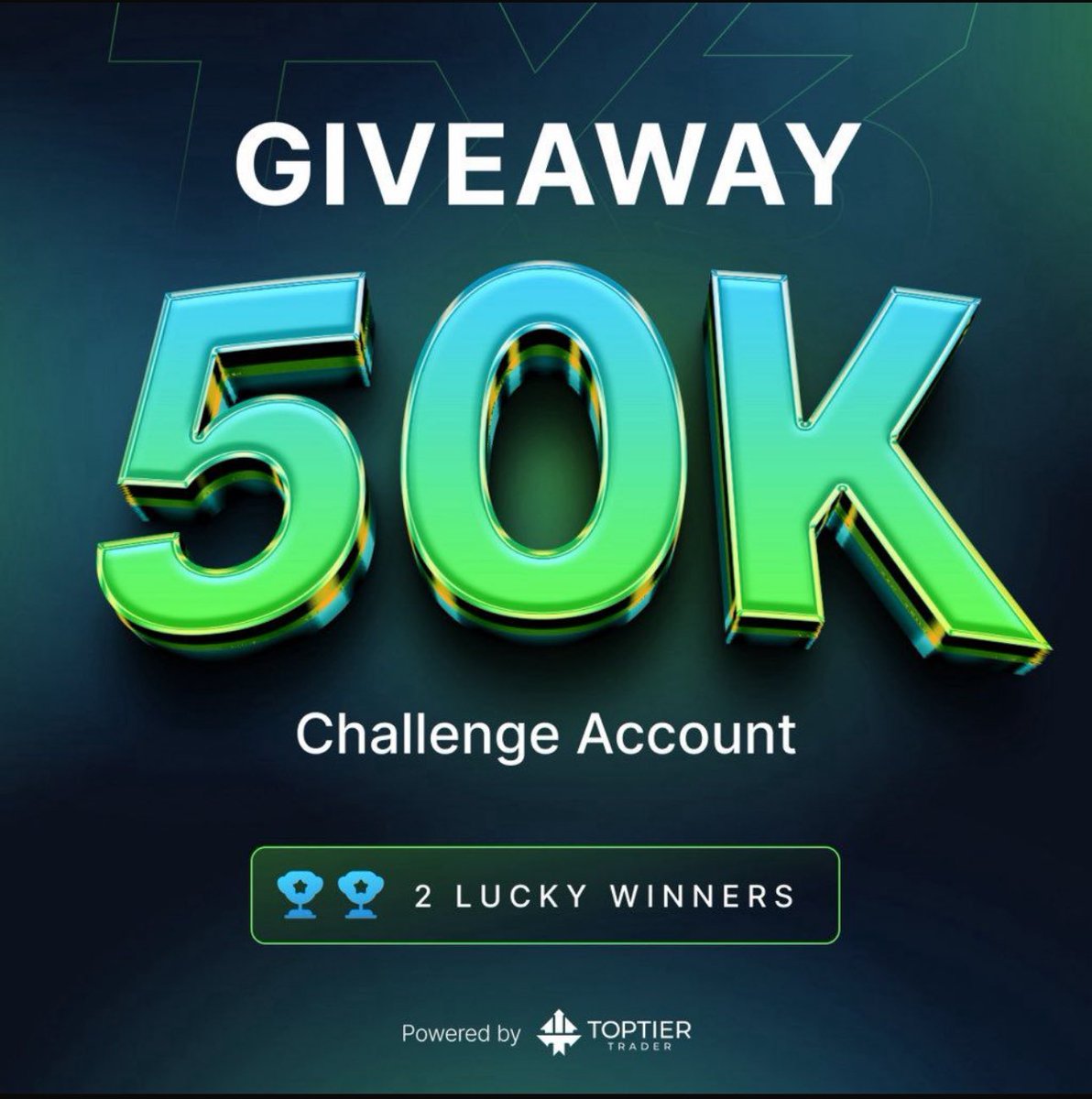 нσρє ✨ (@hopektrades) on Twitter photo It’s my 27th birthday and even though I’m spending it in the hospital recovering from pneumonia, I still wanted to give back to this community 💛
To say thank you for rocking with me through my trading journey, I’m hosting a giveaway:
🎁 3 TopTier Trader 25K Challenge Accounts It’s my 27th birthday and even though I’m spending it in the hospital recovering from pneumonia, I still wanted to give back to this community 💛
To say thank you for rocking with me through my trading journey, I’m hosting a giveaway:
🎁 3 TopTier Trader 25K Challenge Accounts