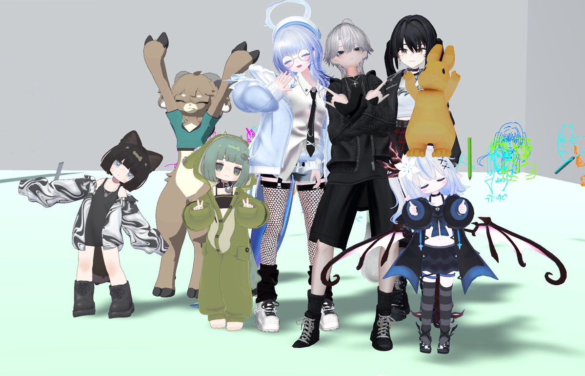 KixiVRC's tweet image. ありがとうございました！
おやすみなさい！