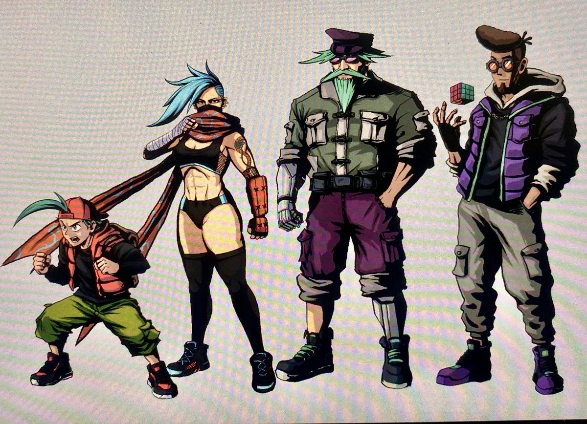 KiddPizza's tweet image. we've got a nice line-up / cast of characters... more will be displayed in our instruction manual & limited art book :)