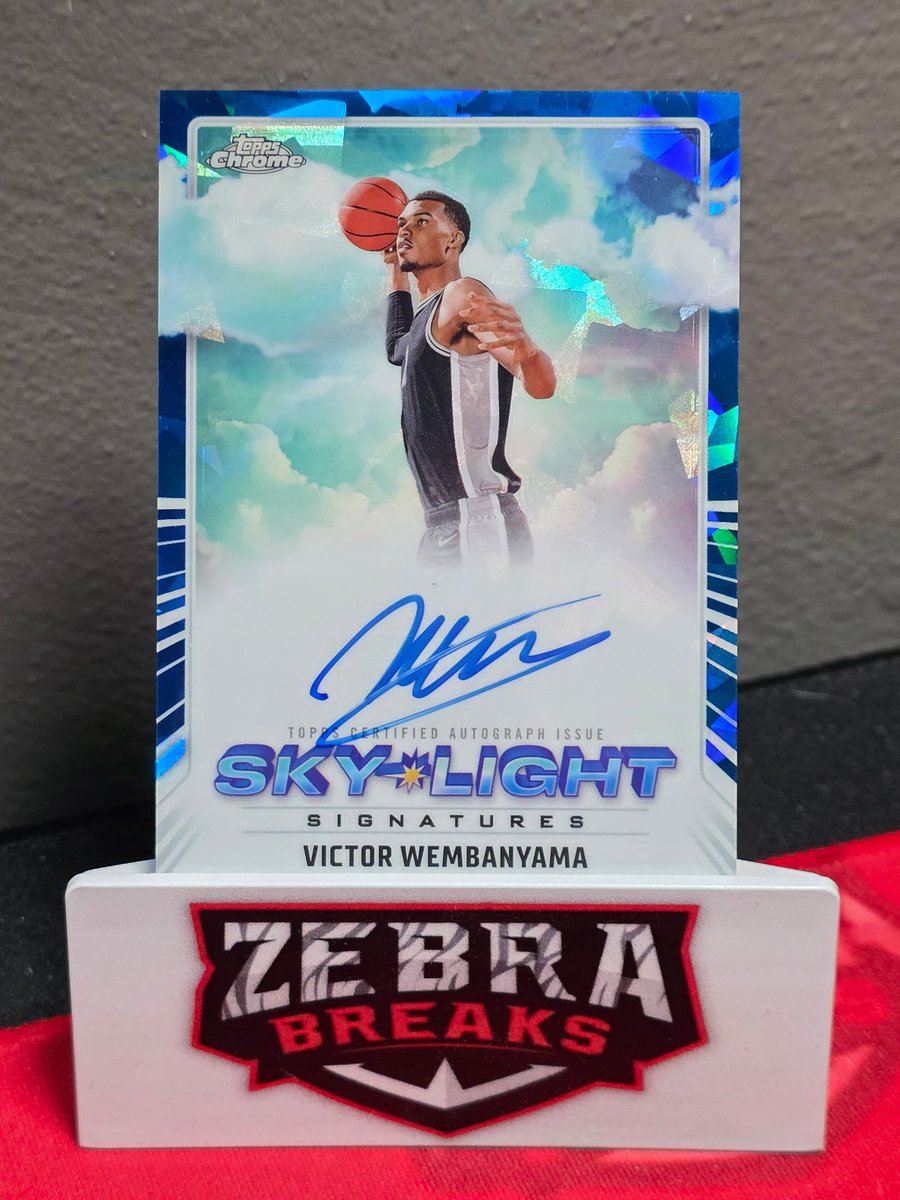 RefBrandonTolle's tweet image. We have had some SERIOUS HEAT the past couple streams!
John Elway Gold Retrofractor /50
Jac Caglianone Red Lava 1st /5
Bronny James Sapphire Selections /50
Wembanyama Skylight Sapphire Auto!
If you’re not in my breaks, you’re missing out! All of these were in spots $20 or less!…