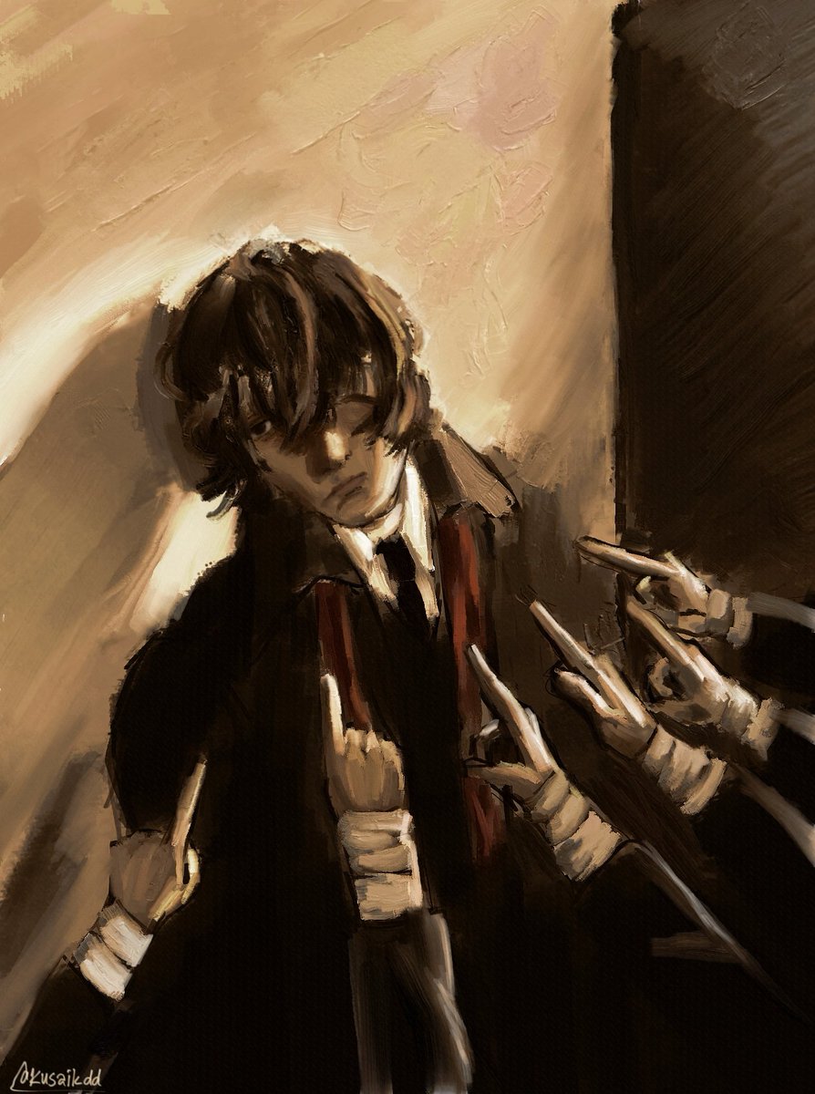 kusaikdd's tweet image. a disaster. the occupation continues to be a great disaster #dazai #DazaiOsamu