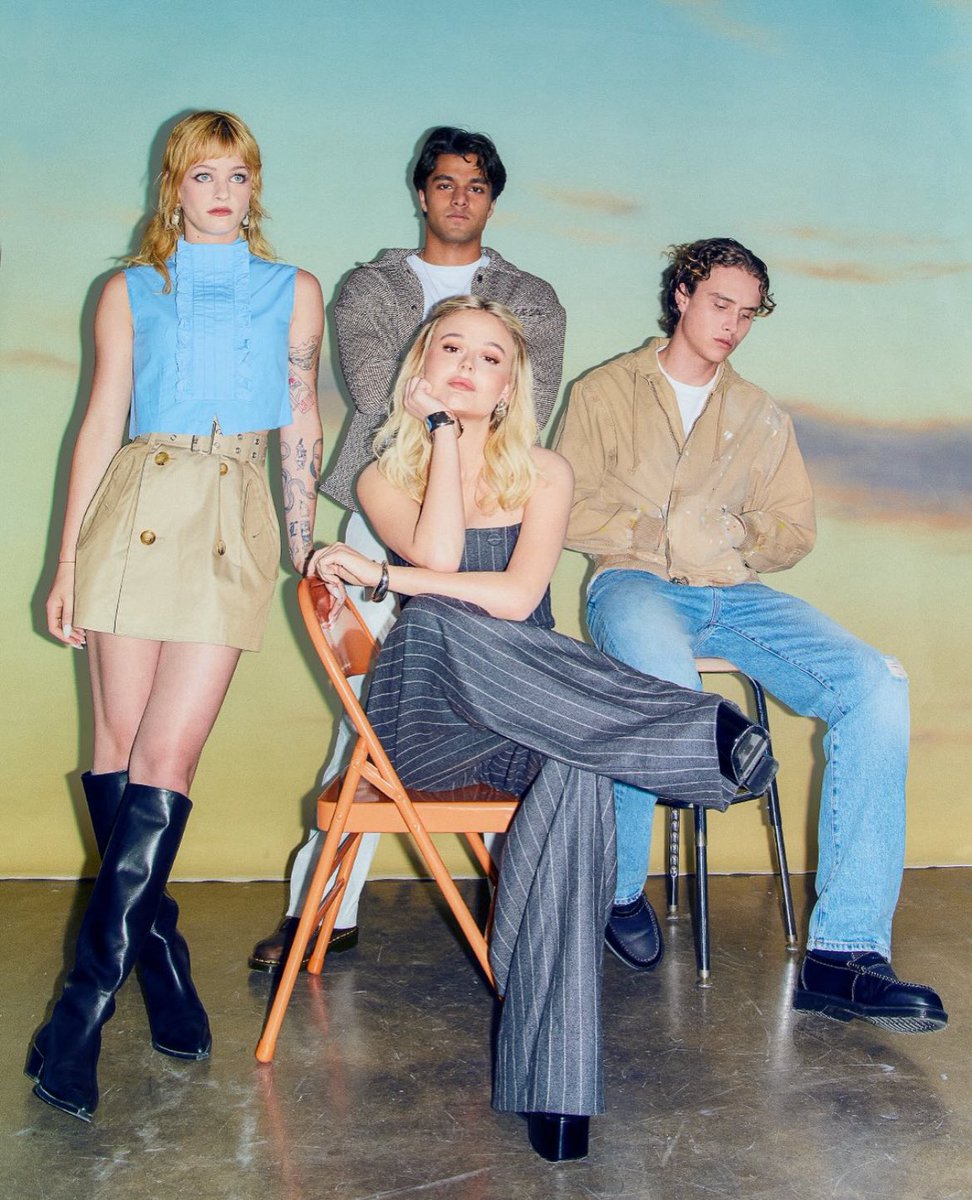 JoZadaUpdates's tweet image. Joseph Zada and the cast of ‘we were liars’ for press in NYC!