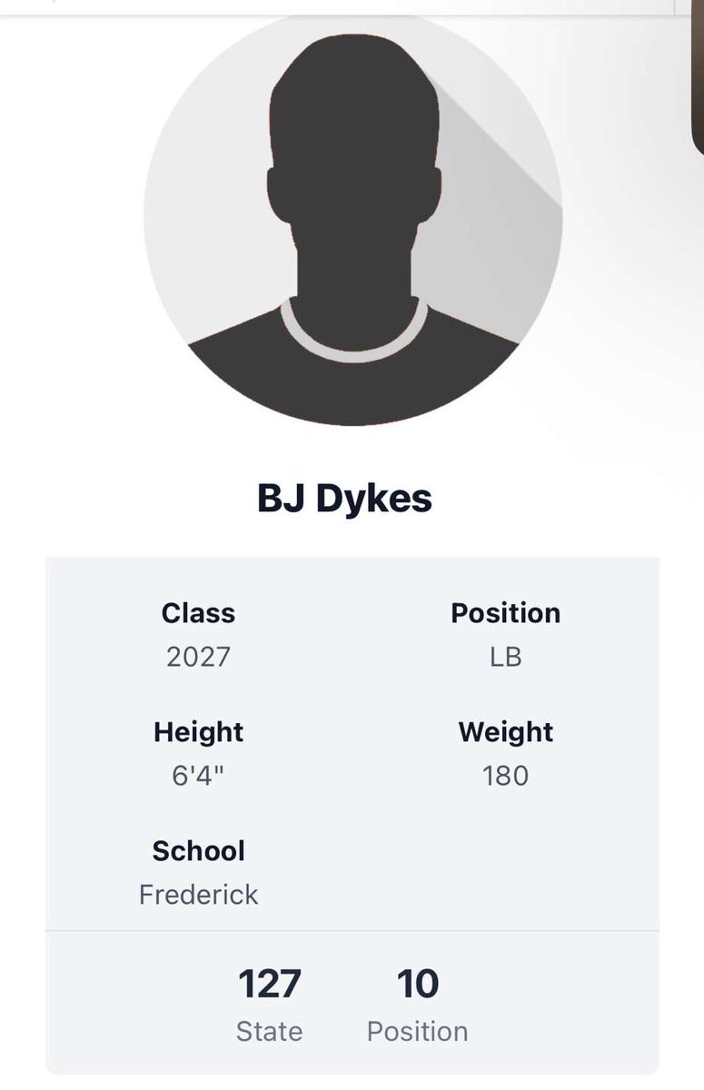 b7evennn's tweet image. Blessed to be ranked #10 LB In the state of Maryland @PrepRedzoneMD @FTRreport @CaddenPatrick @Holliday4life1