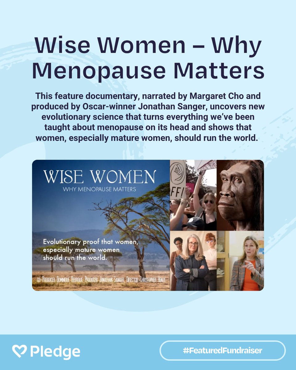pledgetodogood's tweet photo. 🎬 Fundraiser Spotlight: Wise Women

This powerful documentary uplifts the voices of Indigenous grandmothers and shares their sacred wisdom with the world. By supporting, you’re helping preserve ancestral knowledge, protect the planet, and inspire generations to come 🌿✨ https://t.co/rYU4sqDtSC