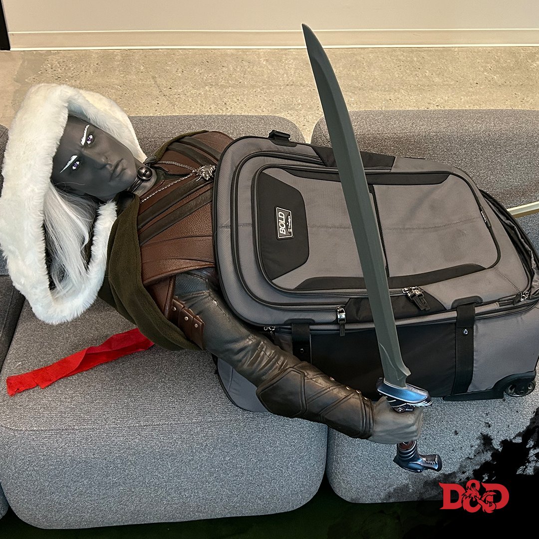 Wizards_DnD's tweet image. If it doesn't fit in our Bag of Holding, it's not coming with us.
See you at San Diego Comic-Con, check out the Dungeons & Dragons display this weekend at the Hasbro booth (3213)!