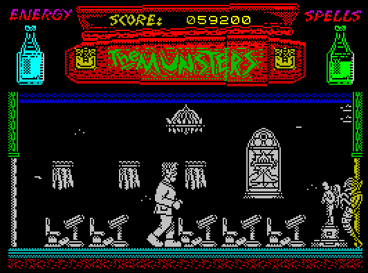 Roolandoo's tweet image. Hasta hoy desconocía la existencia de este juego de 1989 para #ZXSpectrum sobre la divertida serie de TV "La familia Monster". Bastante currado gráfica, técnica y musicalmente, aunque algo confuso en lo jugable.
Todos los días se descubre algo nuevo en este mundillo #Retro 🕹️📺