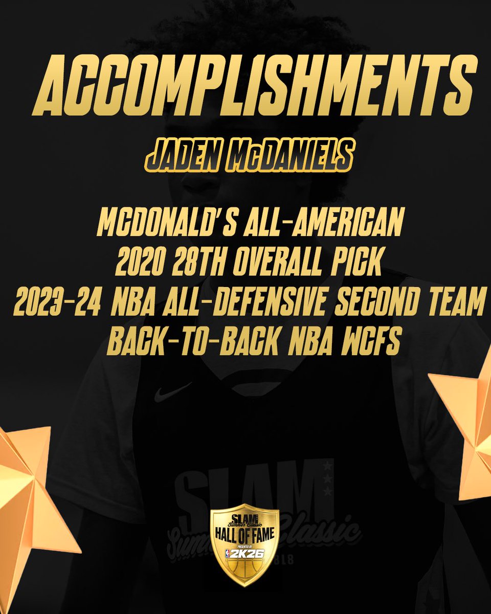 SLAMonline's tweet image. Sometimes, it's the quiet ones. Those are the ones that might make a lot of noise. We kept quiet for a long time about Jaden McDaniels. He doesn't say much and he was a secret that the rest of the League was gonna be surprised by. And when he worked his way to becoming a lockdown…