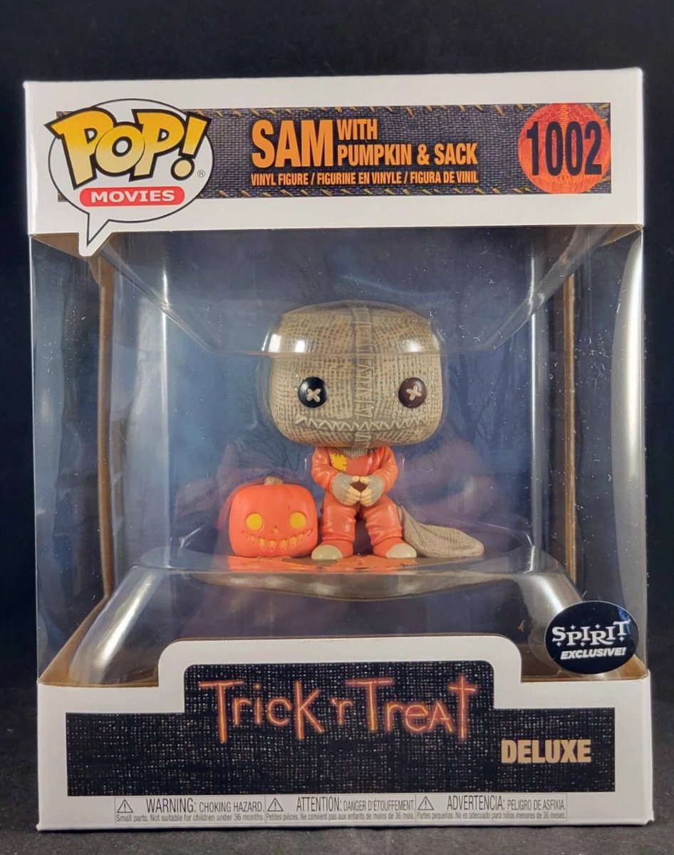 FinalDude78's tweet image. 100 DAYS TILL HALLOWEEN GIVEAWAY 🎃
I'm giving away this Deluxe Funko Pop! Spirit Halloween Exclusive Sam from Trick 'r Treat!
To enter:
Like 🎃
Retweet 🎃
Be following my account 🎃
Winner selected on Wednesday, August 6th by random name picker.
Good luck! 🎃