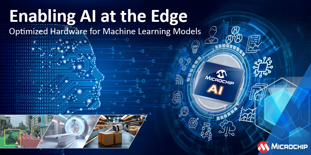 MicrochipTech's tweet image. Smarter decisions start at the Edge. Whether you&apos;re building for health, industry or the environment, our AI/ML solutions help bring your vision to life. Learn more: mchp.us/4lUwxoB. #EdgeAI #AI #MachineLearning #MicrochipTech