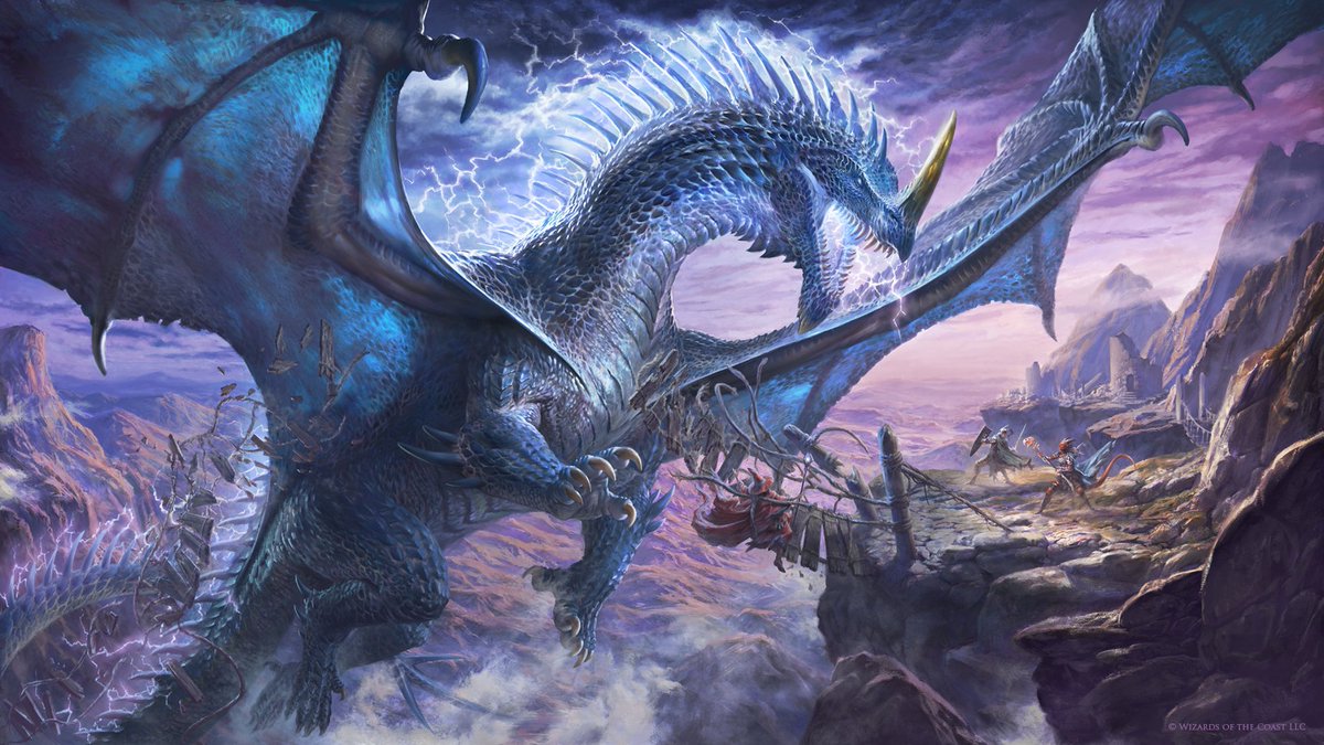 AJManzanedo's tweet image. Blue Dragon. Created for Dungeons & Dragons - Dragon Delves: An Adventure Anthology.
AD: Josh Herman