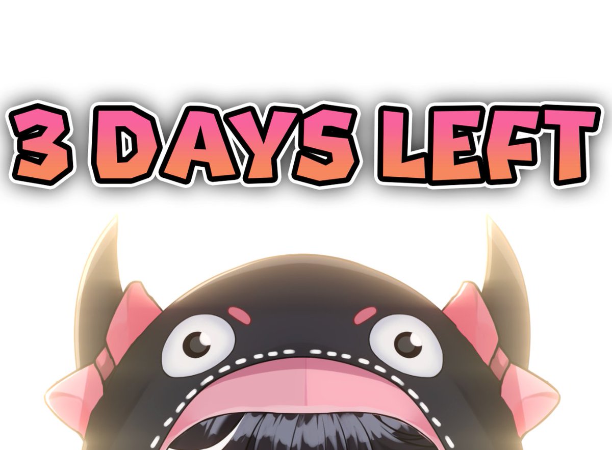 Fraiki's tweet image. ONLY 3 DAYS LEFT BEFORE DEBUT!
WHO'S READY TO RUMBLE?? 🎊