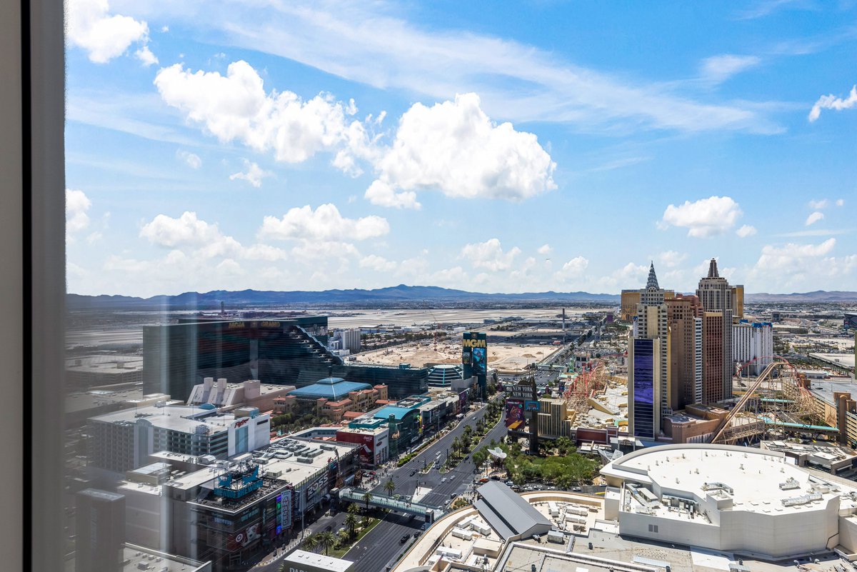 Considered by many the most coveted one-bedroom floor plan in the building, this rare offering showcases unobstructed Strip views—including Allegiant Stadium and baseball stadium—thanks to its premier orientation and open design. 
⁠
Waldorf Astoria Las Vegas Unit #3401