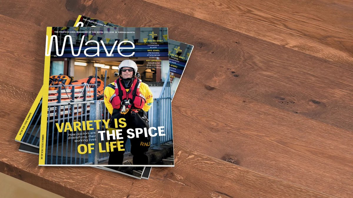 RCRadiologists's tweet image. Summer edition of Wave - out now ☀️
We explore changing perspectives around work, the importance of connection and belonging, and share advice on how to thrive as a resident doctor!
Read the latest issue: rcr.ac.uk/membership/mem…