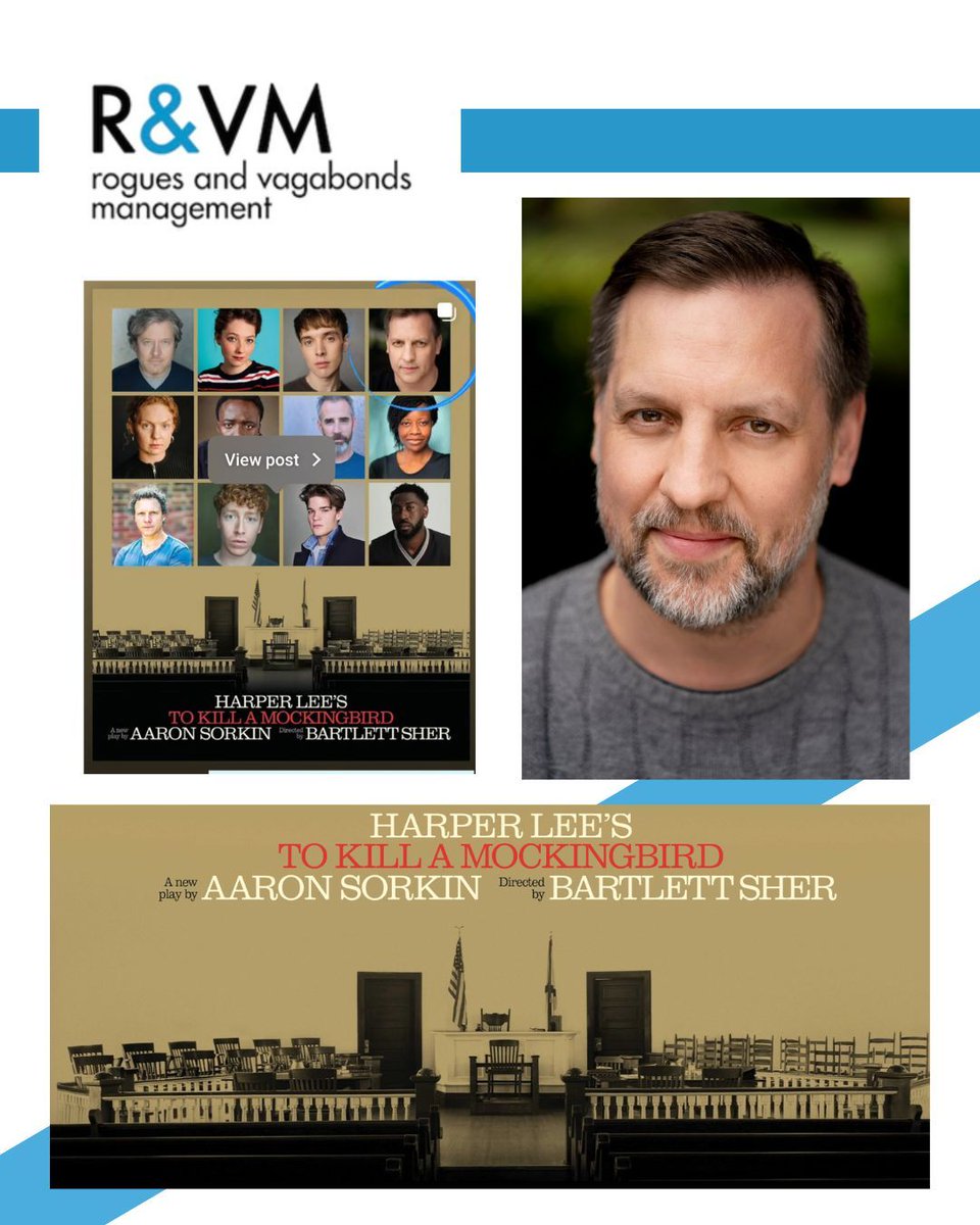 Rogues and Vagabonds (@randvmanagement) on Twitter photo Huge congratulations to Rogue James who will be joining the cast of Aaron Sorkin’s acclaimed Broadway and West End production of Harper Lee's To Kill a Mockingbird as it heads out on its UK 2025/26 Tour.
buff.ly/1ywuk70
<a href="/MockingbirdUK/">To Kill A Mockingbird UK</a>
#casting #roguesandvagabonds Huge congratulations to Rogue James who will be joining the cast of Aaron Sorkin’s acclaimed Broadway and West End production of Harper Lee's To Kill a Mockingbird as it heads out on its UK 2025/26 Tour.
buff.ly/1ywuk70
<a href="/MockingbirdUK/">To Kill A Mockingbird UK</a>
#casting #roguesandvagabonds